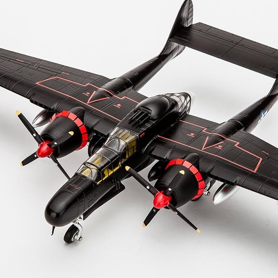 飛行機プラモセット X-15 P-61 C-130 1/32 1/48 1/72 Amazon.co.jp: P-61 ブラックウィドウ戦闘機モデル